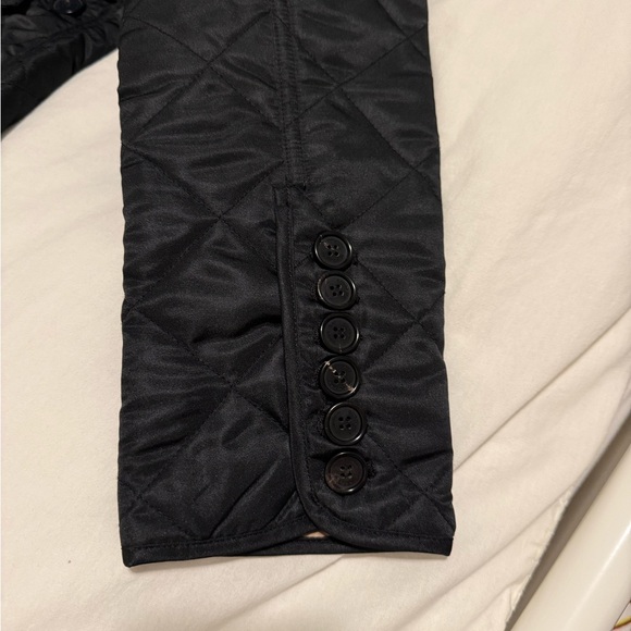 Women's Quilted Black Jacket Bur style - Picture 11 of 12